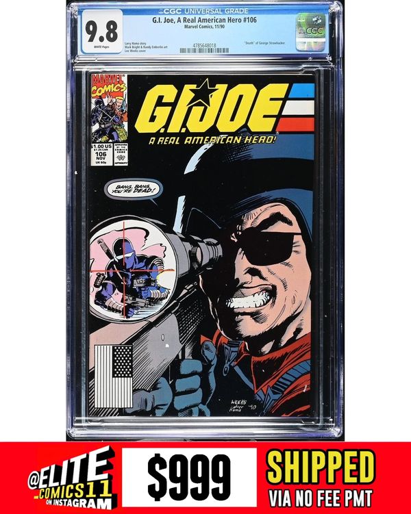 Cover of G.I. Joe, A Real American Hero #106