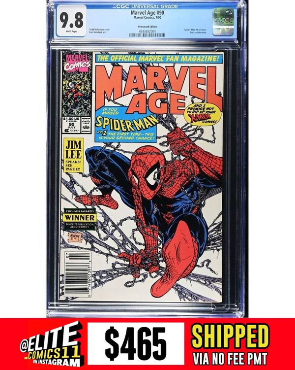 Cover of Marvel Age #90